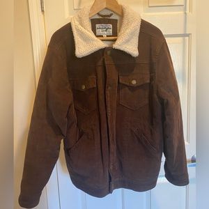 Jachs NY Fleece lined corduroy jacket